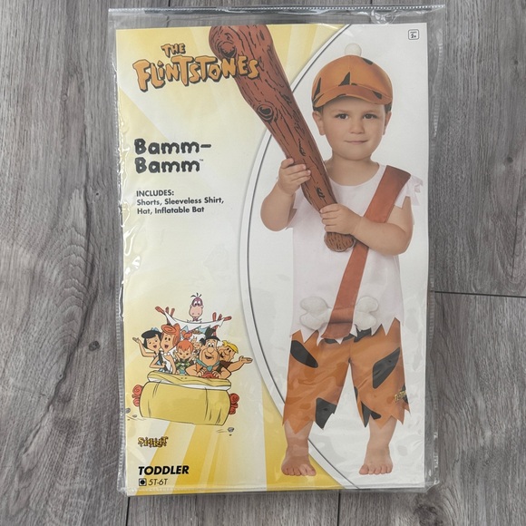 Spirit Kids Prehistoric Costume - White and‎ Brown - Picture 3 of 10